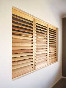 solid panel wooden shutters